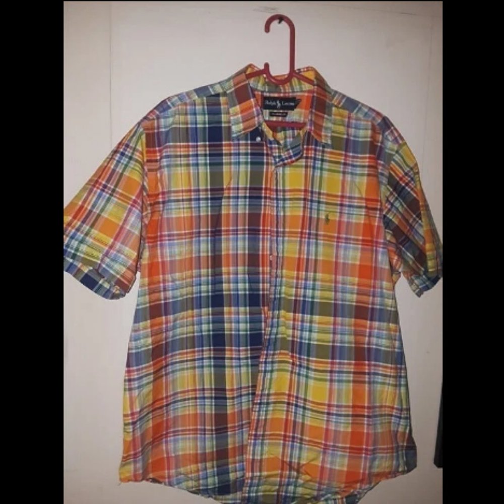 Ralph Lauren Short Sleeve Shirt (XL Men)